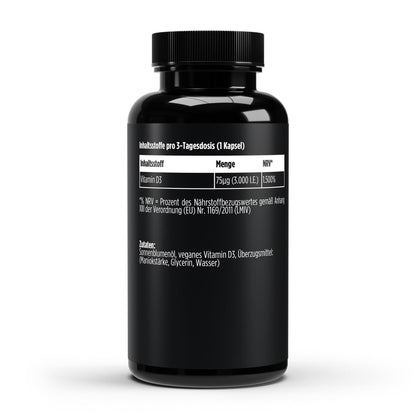Vitamin D3 3,000 I.U. - 60 vegan softgels