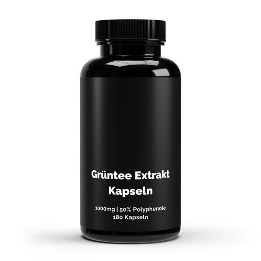 Green Tea Extract 1000 mg + Zinc/C/Piperine - 180 Vegan Capsules
