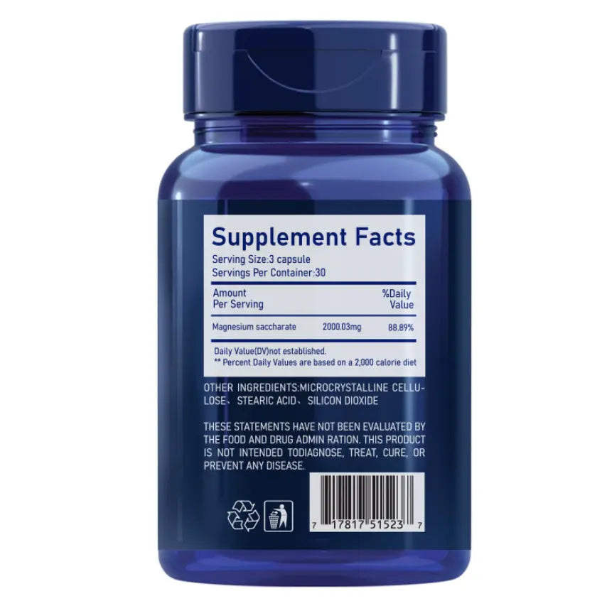 Essential Magnesium Methionine Capsules My Store
