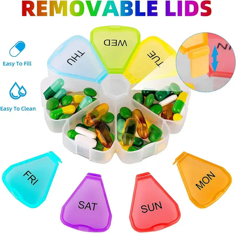 7-Day Vitamin Organizer Case My Store