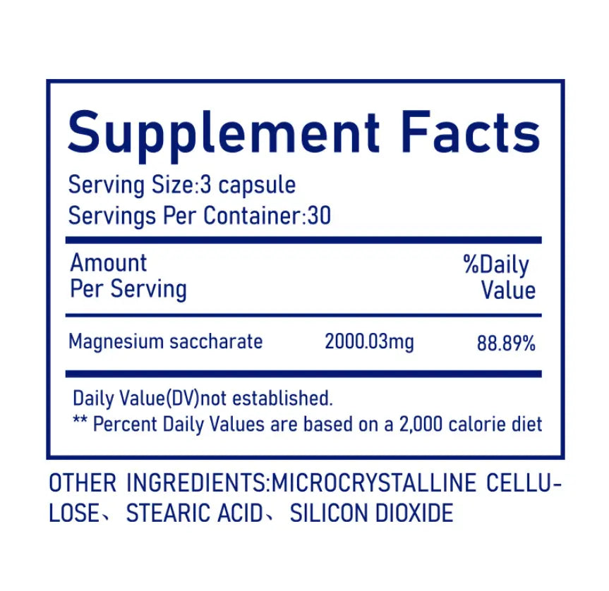 Essential Magnesium Methionine Capsules My Store
